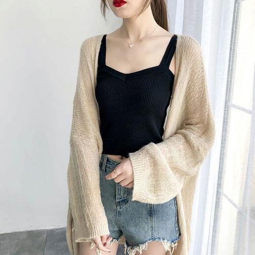 棒针成人外穿小吊带视频,跟随视频教程，打造时尚棒针成人外穿小吊带