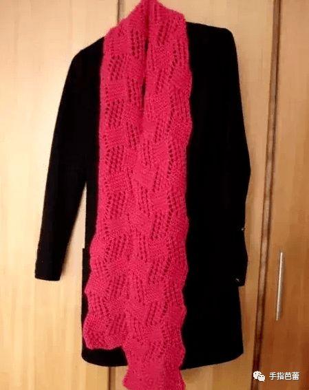 围巾成人冬季怎么织视频,温暖冬日，从一针一线开始