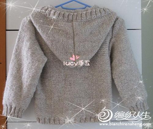 成人帽子开衫教程视频